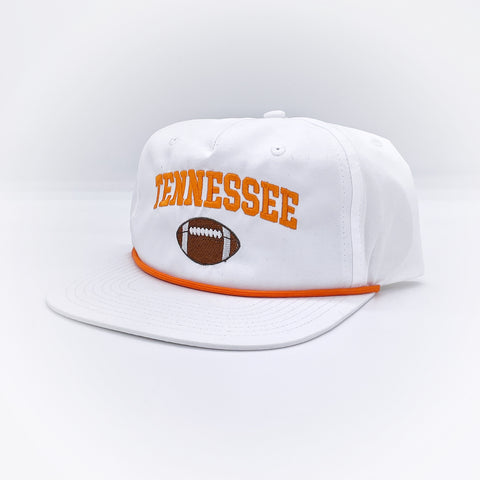 Tennessee Football - White Grand-Dad Hat