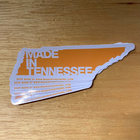 Made in Tennessee Sticker